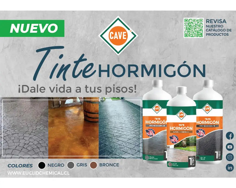 TINTE HORMIGON - Tinte Semitransparente para hormigon Gris