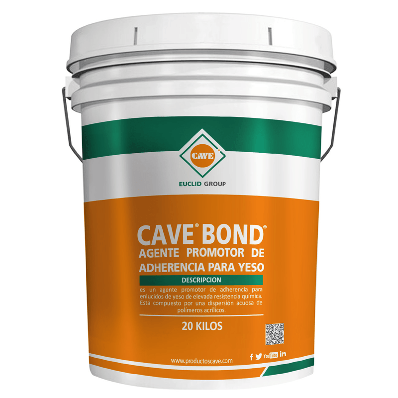 CAVE BOND - Promotor de adherencia para yesos, 20Kg