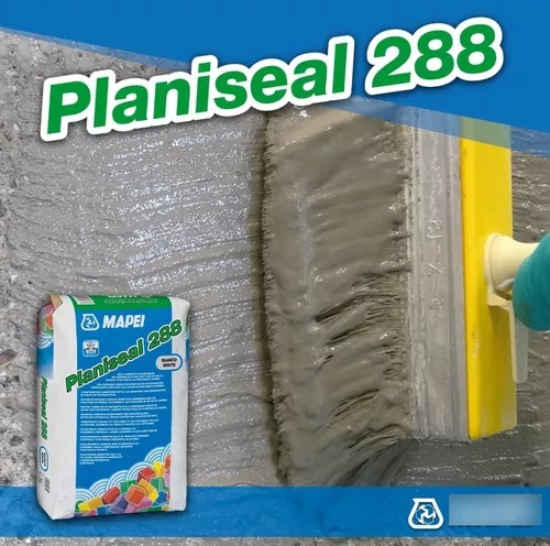 PLANISEAL 288 A+B GRIS - Mortero cementoso bicomponente, Saco 20Kg