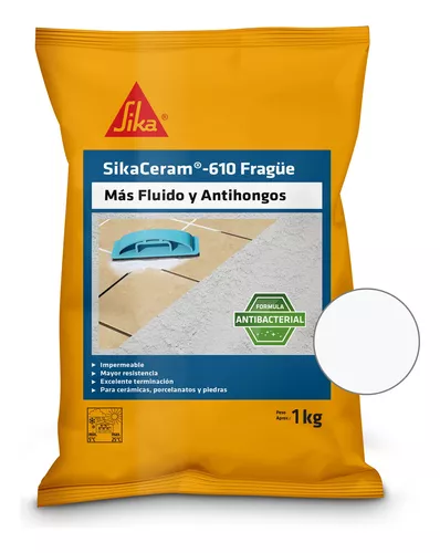 SIKACERAM-610- Fragüe Blanco, 1 Kg