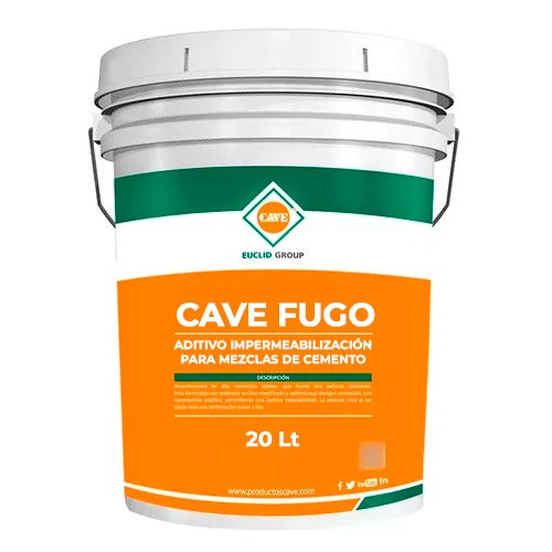 CAVE FUGO - Aditivo Impermeabilizante, 20Lts