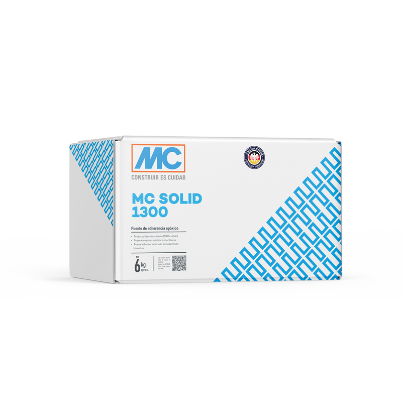 MC-SOLID 1300 - Puente de adherencia epóxico, Caja 6 Kg